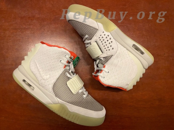 Nike Air Yeezy 2 Pure Platinum 508214-010 - 图片 9