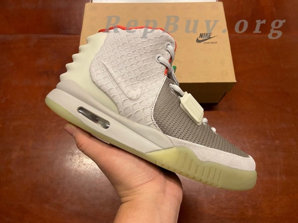Nike Air Yeezy 2 Pure Platinum 508214-010 - 图片 8