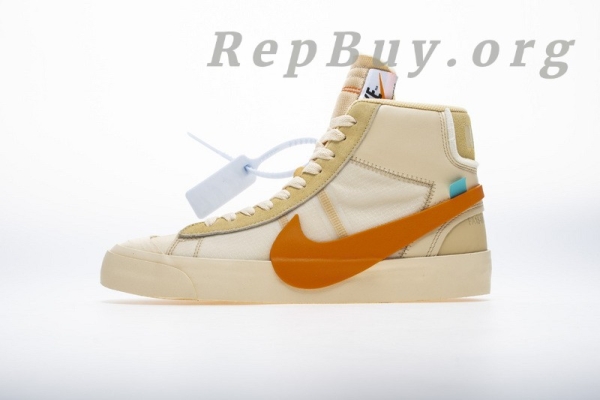 Top Version Nike Blazer Mid Off-White All Hallow's Eve AA3832-700 - Image 2