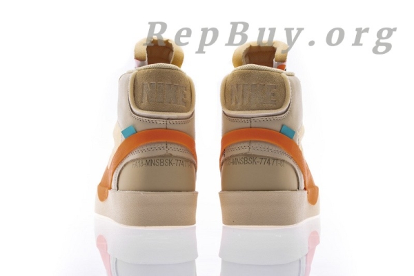 Top Version Nike Blazer Mid Off-White All Hallow's Eve AA3832-700 - Image 7