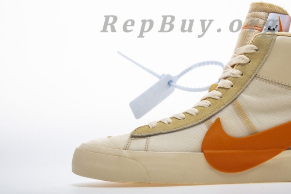 Top Version Nike Blazer Mid Off-White All Hallow's Eve AA3832-700 - Image 20
