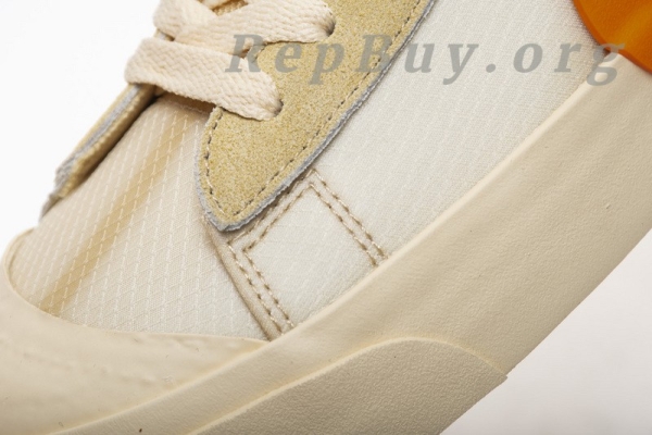 Top Version Nike Blazer Mid Off-White All Hallow's Eve AA3832-700 - Image 17