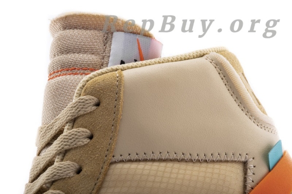 Top Version Nike Blazer Mid Off-White All Hallow's Eve AA3832-700 - Image 25