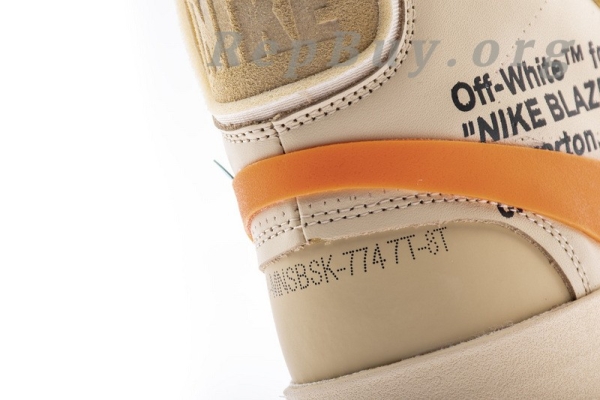 Top Version Nike Blazer Mid Off-White All Hallow's Eve AA3832-700 - Image 31