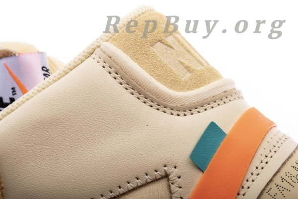 Top Version Nike Blazer Mid Off-White All Hallow's Eve AA3832-700 - Image 30