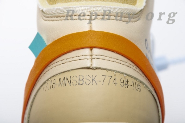 Top Version Nike Blazer Mid Off-White All Hallow's Eve AA3832-700 - Image 37