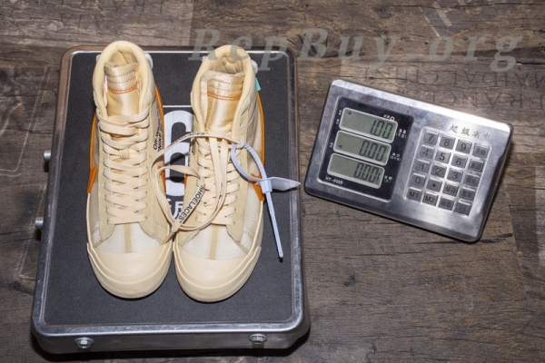 Top Version Nike Blazer Mid Off-White All Hallow's Eve AA3832-700 - Image 39