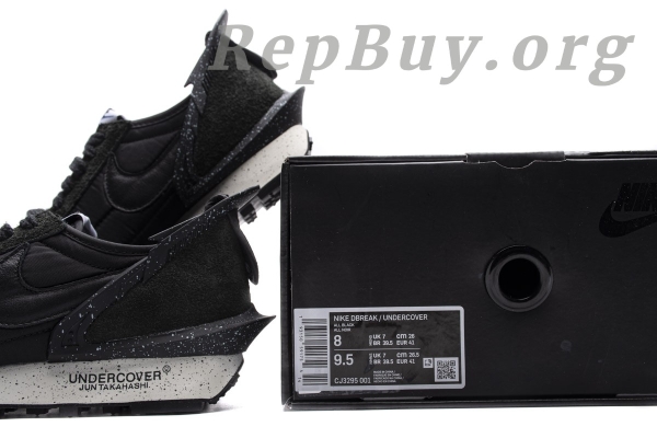 Top Version Nike Daybreak Undercover Black Sail (W) CJ3295-001 - 图片 23