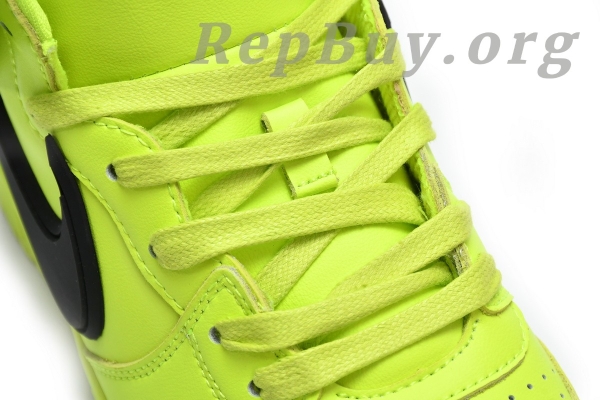 Top Version Nike Dunk High AMBUSH Flash Lime CU7544-300 - 图片 13