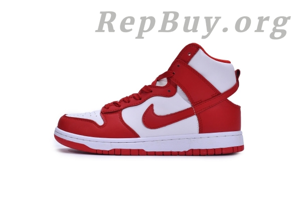 Top Version Nike Dunk High Championship White Red DD1399-106 - 图片 2