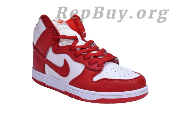 Top Version Nike Dunk High Championship White Red DD1399-106 - 图片 3