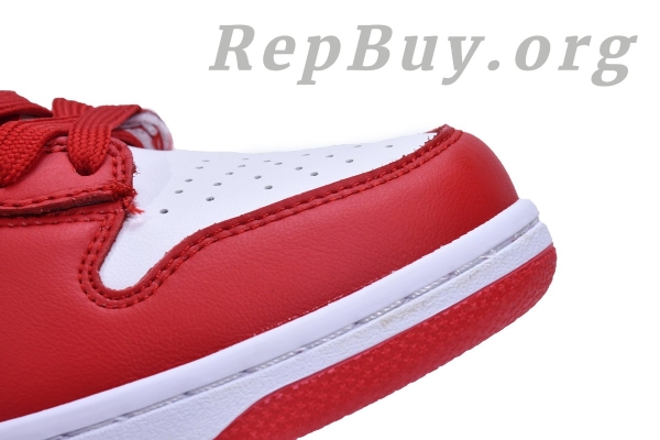 Top Version Nike Dunk High Championship White Red DD1399-106 - 图片 14