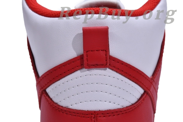 Top Version Nike Dunk High Championship White Red DD1399-106 - 图片 12