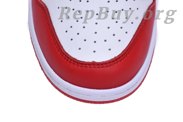 Top Version Nike Dunk High Championship White Red DD1399-106 - 图片 18