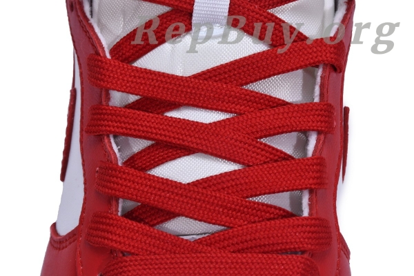 Top Version Nike Dunk High Championship White Red DD1399-106 - 图片 17