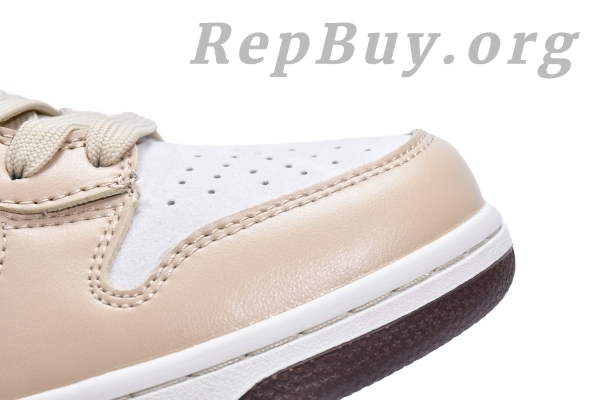 Top Version Nike Dunk High Light Chocolate DH5348-100 - 图片 15
