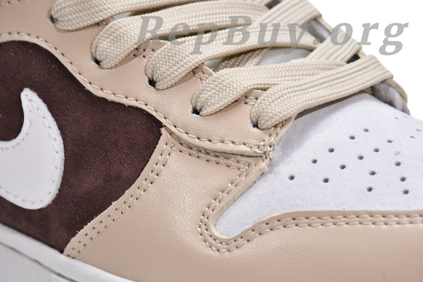 Top Version Nike Dunk High Light Chocolate DH5348-100 - 图片 16
