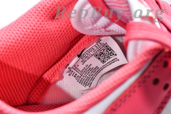 Top Version Nike Dunk Low Archeo Pink (W) DD1503-111 - 图片 9