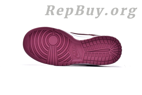 Top Version Nike Dunk Low Bordeaux (W) DD1503-108 - 图片 4