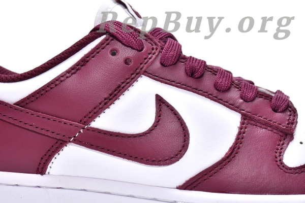 Top Version Nike Dunk Low Bordeaux (W) DD1503-108 - 图片 13