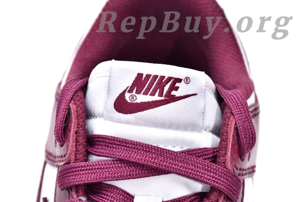 Top Version Nike Dunk Low Bordeaux (W) DD1503-108 - 图片 16