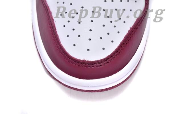 Top Version Nike Dunk Low Bordeaux (W) DD1503-108 - 图片 18