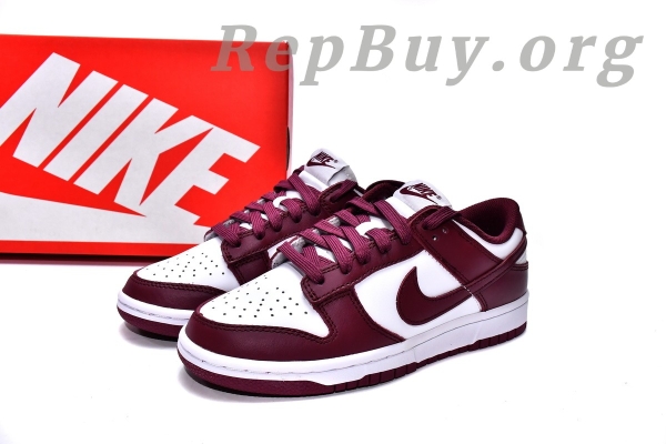 Top Version Nike Dunk Low Bordeaux (W) DD1503-108 - 图片 20