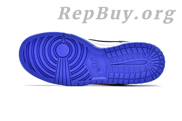 Top Version Nike Dunk Low Bright Crimson Game Royal (GS) CW1590-104 - 图片 5