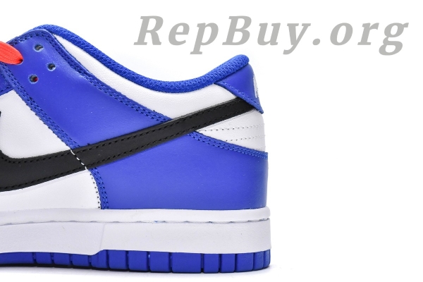 Top Version Nike Dunk Low Bright Crimson Game Royal (GS) CW1590-104 - 图片 9