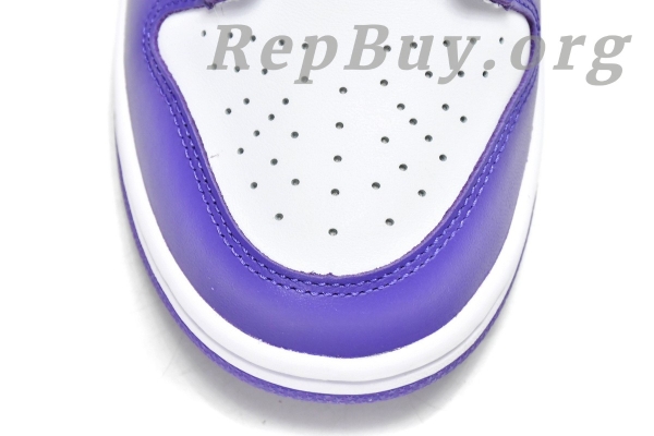 Top Version Nike Dunk Low Championship Court Purple DD1391-104 - 图片 9