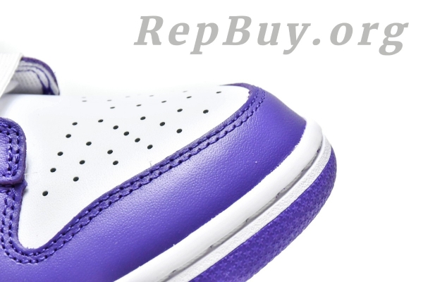 Top Version Nike Dunk Low Championship Court Purple DD1391-104 - 图片 18