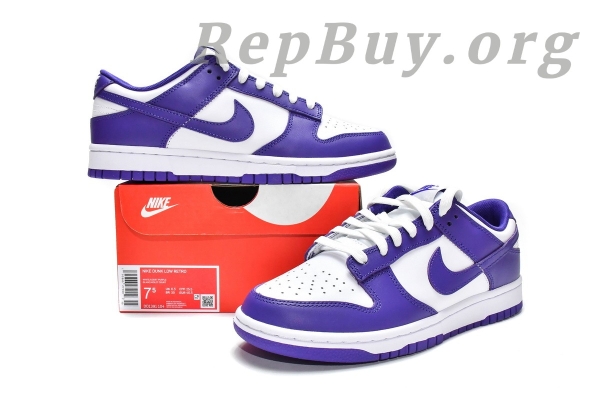 Top Version Nike Dunk Low Championship Court Purple DD1391-104 - 图片 21