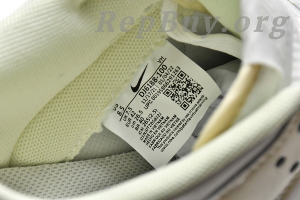 Top Version Nike Dunk Low Coconut Milk DJ6188-100 - 图片 10