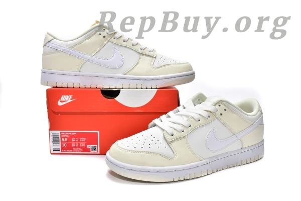 Top Version Nike Dunk Low Coconut Milk DJ6188-100 - 图片 20