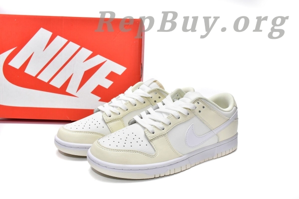 Top Version Nike Dunk Low Coconut Milk DJ6188-100 - 图片 19