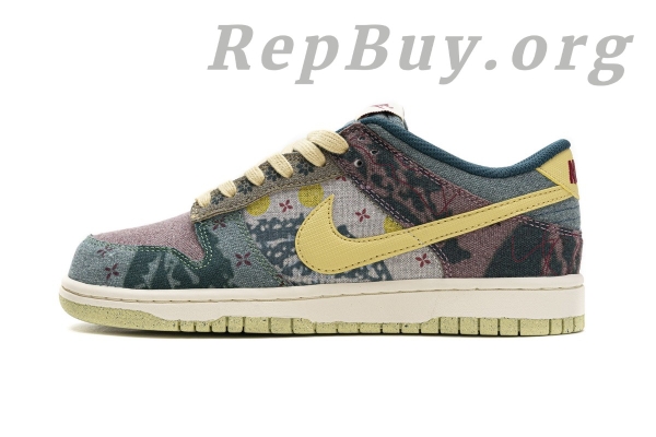 Top Version SB Nike Dunk Low Community Garden CZ9747-900 - 图片 2