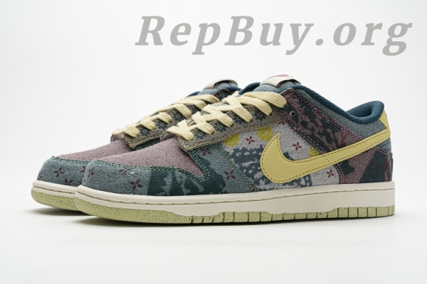 Top Version SB Nike Dunk Low Community Garden CZ9747-900 - 图片 6