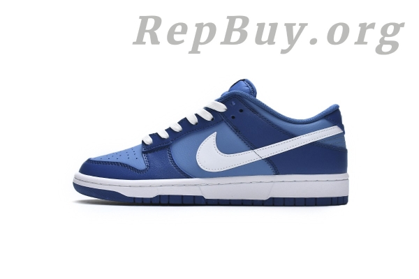 Top Version Nike Dunk Low Dark Marina Blue DJ6188-400 - 图片 2