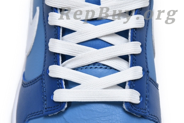 Top Version Nike Dunk Low Dark Marina Blue DJ6188-400 - 图片 14