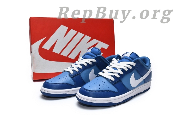 Top Version Nike Dunk Low Dark Marina Blue DJ6188-400 - 图片 16