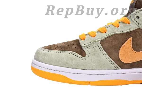 Top Version Nike Dunk Low Dusty Olive DH5360-300 (2) - 图片 11