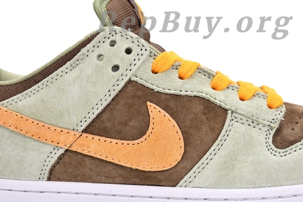 Top Version Nike Dunk Low Dusty Olive DH5360-300 (2) - 图片 14