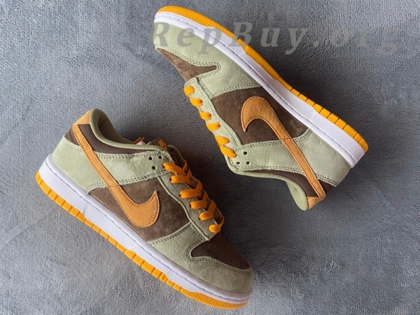 Top Version Nike Dunk Low Dusty Olive DH5360-300 (1) - 图片 5