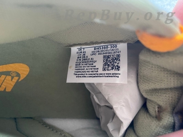 Top Version Nike Dunk Low Dusty Olive DH5360-300 (1) - 图片 7