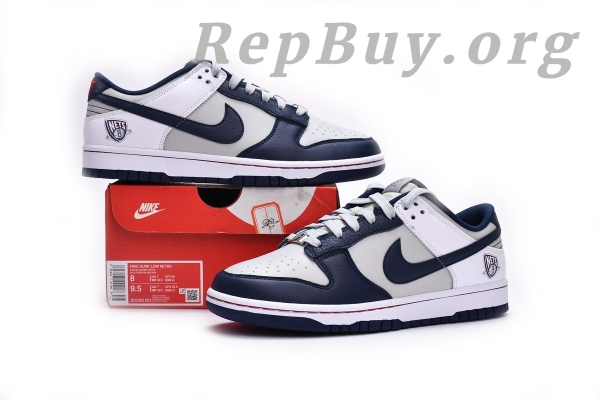 Top Version Nike Dunk Low EMB NBA 75th Anniversary Brooklyn Nets DD3363-001 - 图片 14