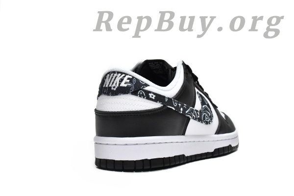 Top Version SB Nike Dunk Low Essential Paisley Pack Black (W) DH4401-100 - 图片 3