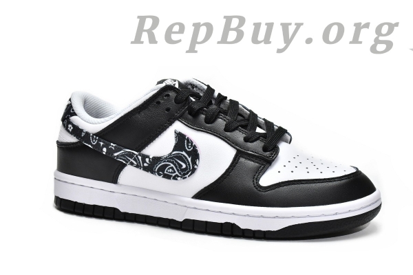 Top Version SB Nike Dunk Low Essential Paisley Pack Black (W) DH4401-100 - 图片 4