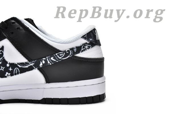 Top Version SB Nike Dunk Low Essential Paisley Pack Black (W) DH4401-100 - 图片 13