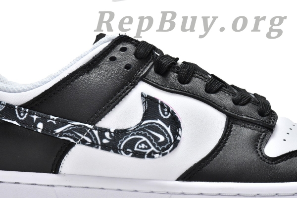 Top Version SB Nike Dunk Low Essential Paisley Pack Black (W) DH4401-100 - 图片 14