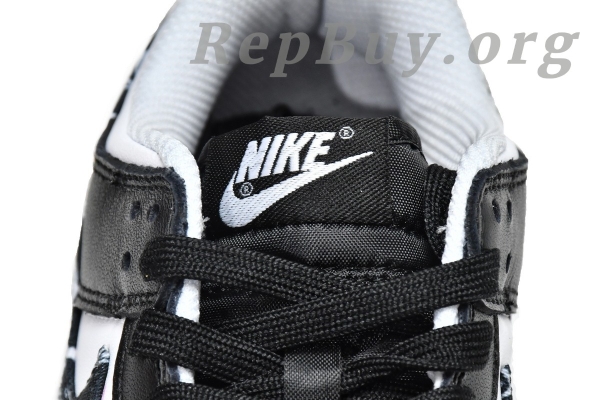 Top Version SB Nike Dunk Low Essential Paisley Pack Black (W) DH4401-100 - 图片 17